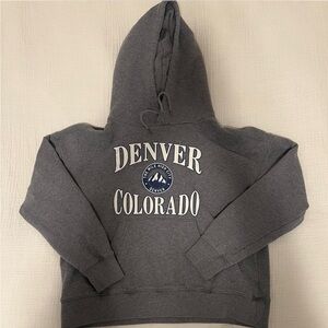 aeropostale gray denver colorado hoodie